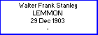 Walter F S Lemmon, born circa 1904