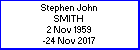 Stephen J Smith