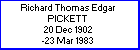 Richard T E Pickett