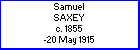 Samuel Saxey