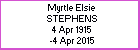 Myrtle E Stephens