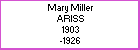 Mary M Miller