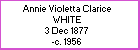 Annie V C White