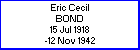 Eric C Bond