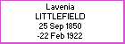 Lavenia Littlefield