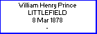 William Henry P Littlefield