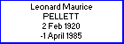 Leonard L Pellett
