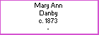 Mary A Danby