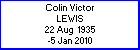 Colin V Lewis