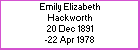 Emily E Hackworth