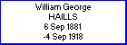 William G Haills