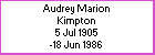 Audrey M Kimpton