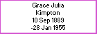 Grace J Kimpton