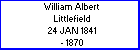 William A Littlefield