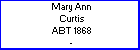 Mary A Curtis