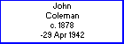 John Coleman