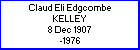 Claud E E Kelley