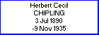 Herbert C Chipling