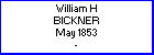 William Bickner