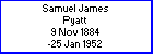 Samuel J Pyatt