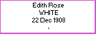 Edith R White