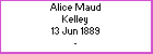 Alice M Kelley