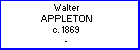 Walter W Appleton