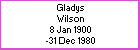Gladys Wilson