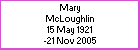 Mary McLoughlin