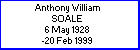 Anthony W Soale