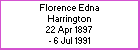 Florence E Harrington