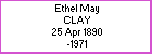 Ethel M Clay