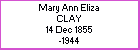 Mary A E Clay