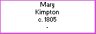 Mary Kimpton