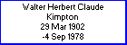 Walter H C Kimpton
