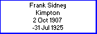Frank S Kimpton