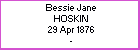 Bessie J Hoskin