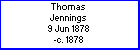 Thomas Jennings