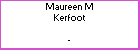 Maureen M Kerfoot