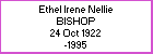 Ethel I N Bishop