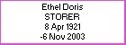 Ethel D Storer
