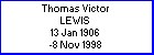Thomas V Lewis