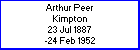 Arthur P Kimpton