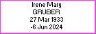 Irene M Gruber