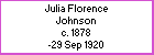 Julia F Johnson