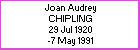 Joan A Chipling