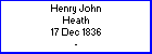 Henry John Heath