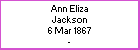 Ann E Jackson