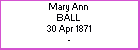 Mary A Ball