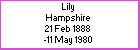 Lily Hampshire